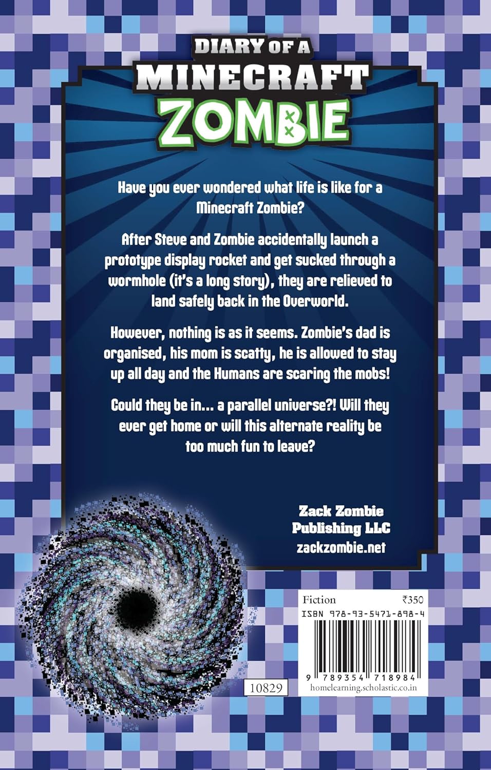 Diary of A Minecraft Zombie #22: Through The Wormhole