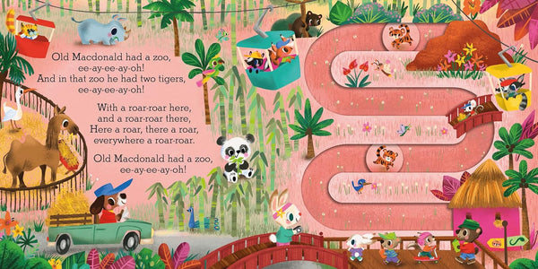 Old Macdonald Had a Zoo: A Slide and Count Book