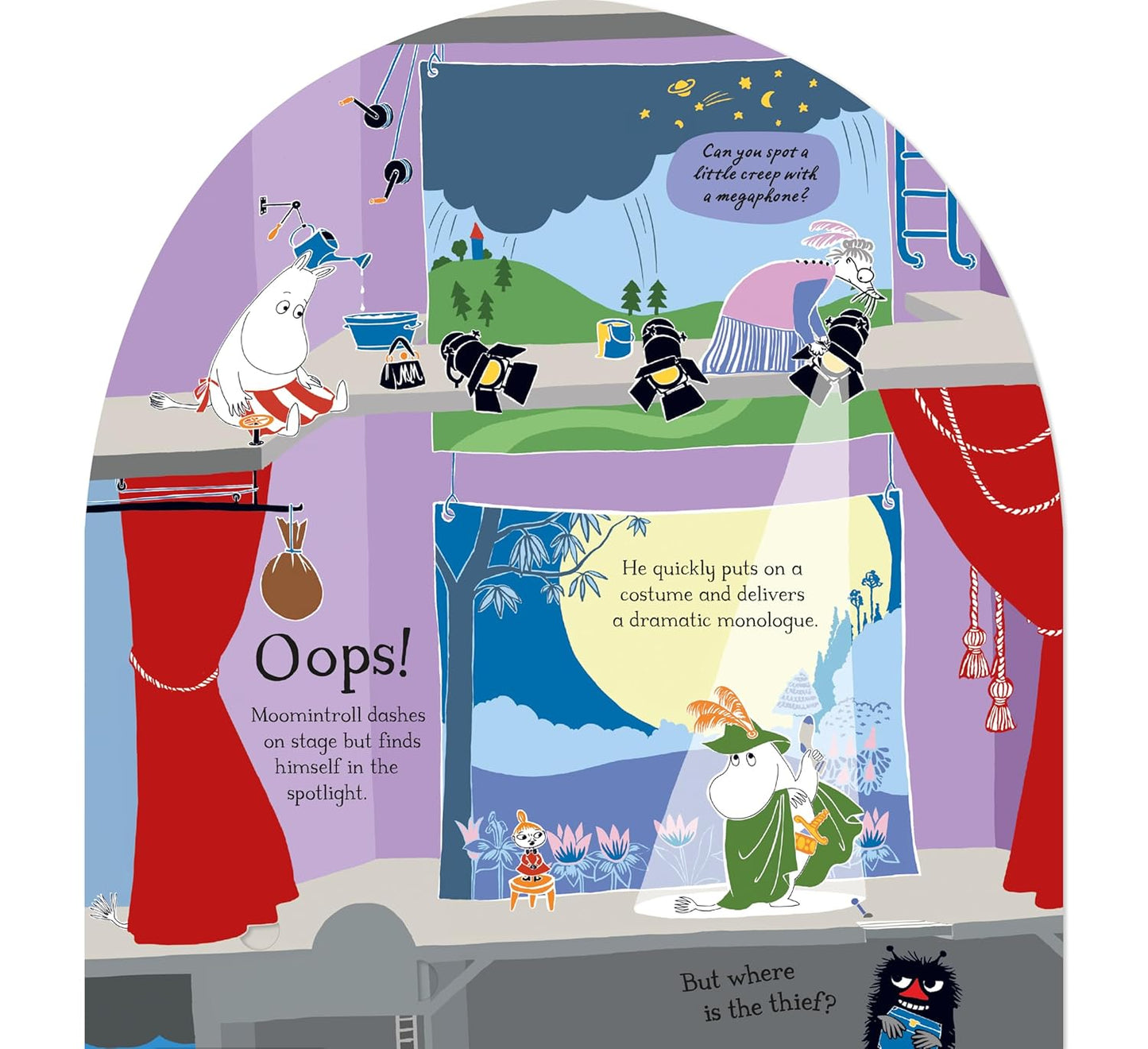 In the Theatre: A Lift-the-Flap Moomin Story