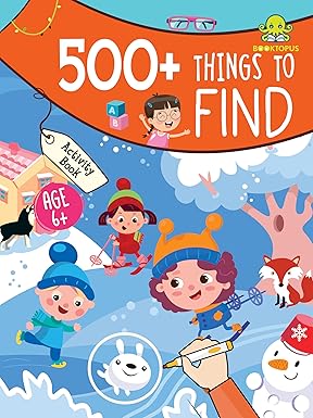 500+ Things To Spot Activity Book