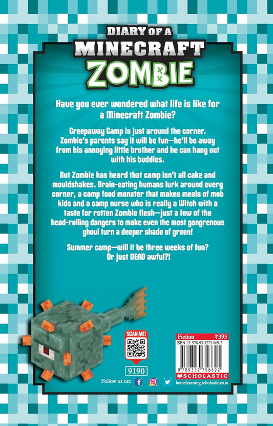 Diary of a Minecraft Zombie Book #6: Zombie Goes to Camp