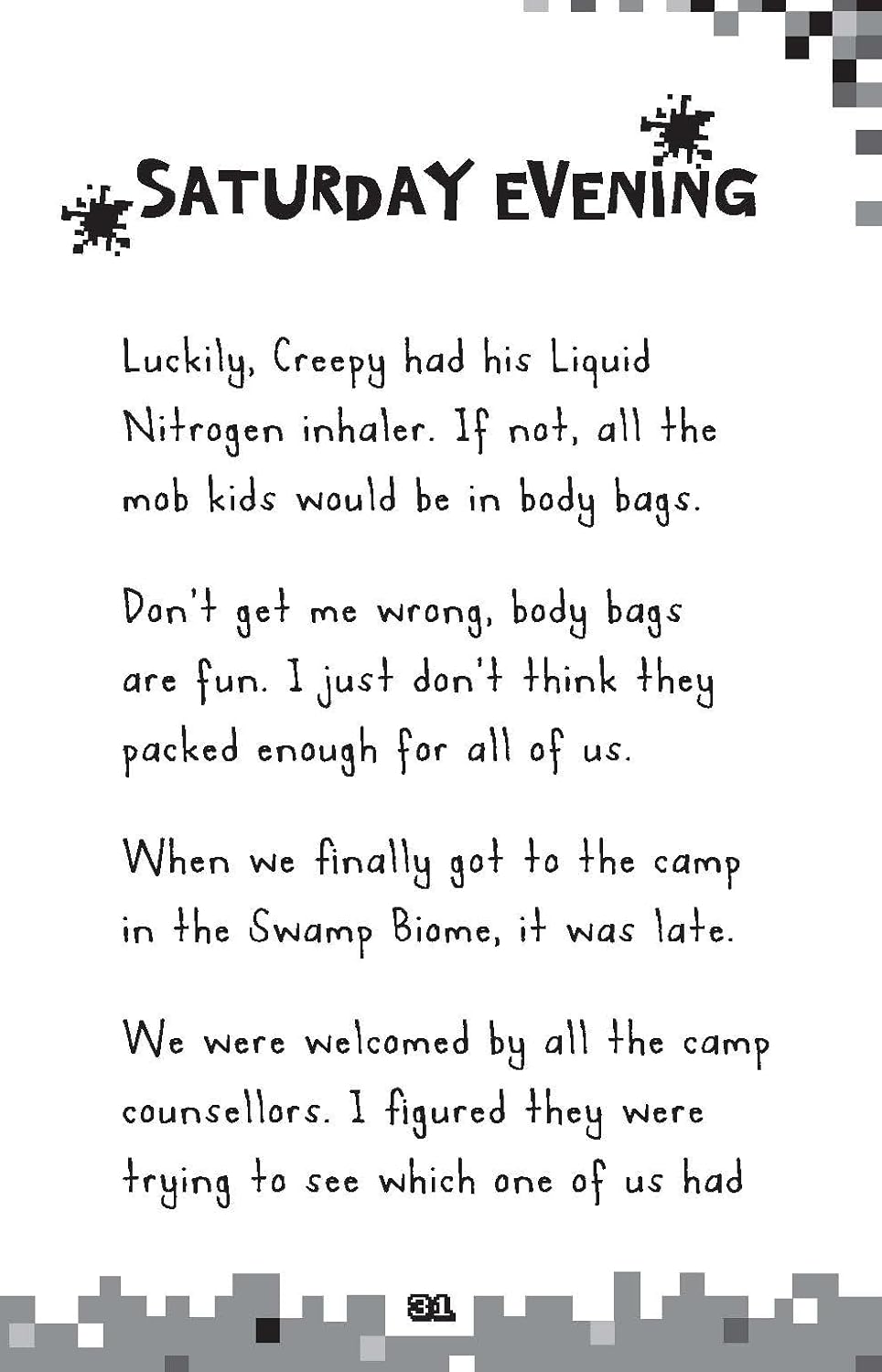 Diary of a Minecraft Zombie Book #6: Zombie Goes to Camp