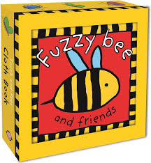 Priddy Books Fuzzy Bee and Friends: Touch and Feel Cloth Books
