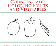 I Can Color: Fruits and Vegetables