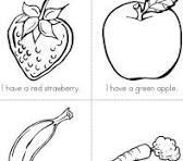 I Can Color: Fruits and Vegetables