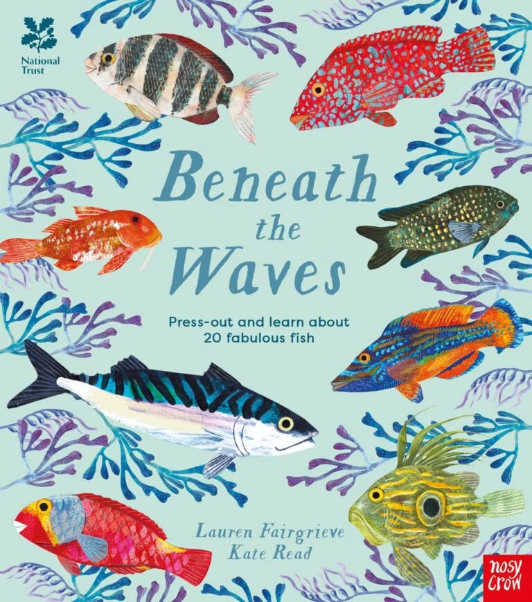 Beneath the Waves: Press-Out and Learn About 20 Fabulous Fish