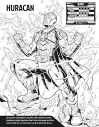 Usborne Colour Your Own Superheroes