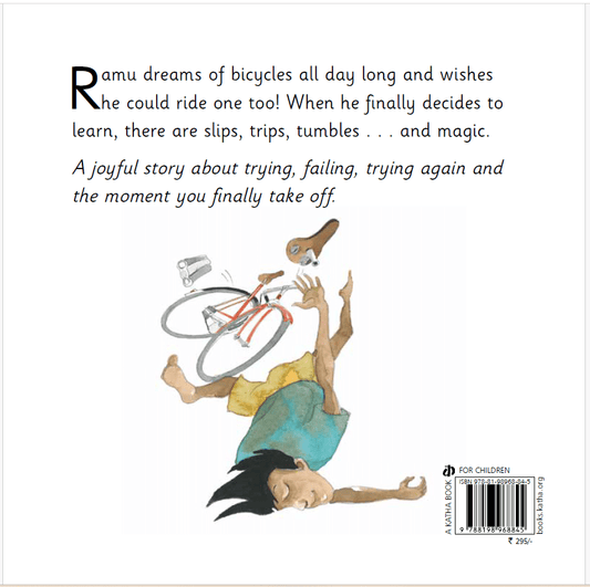 Ramu Rides A Bicycle