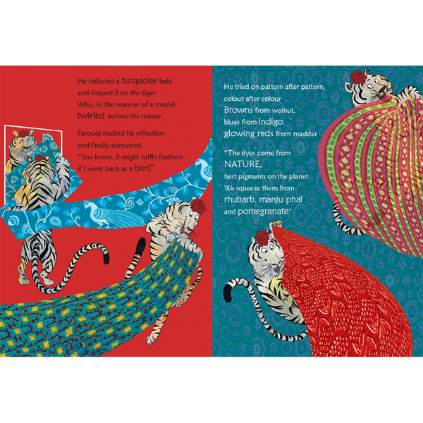 The Block Printed Tiger