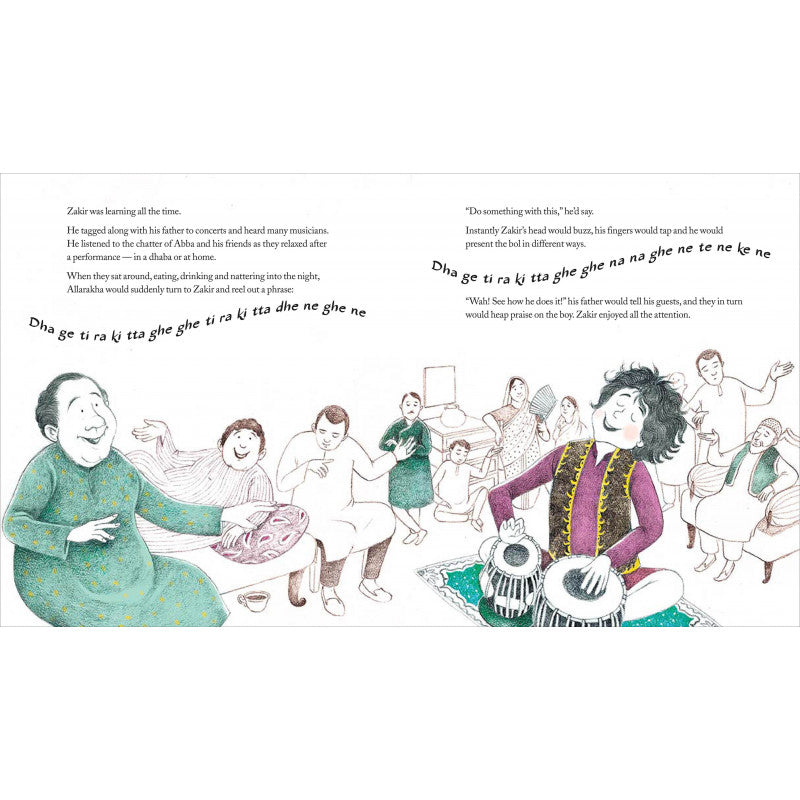 Zakir And His Tabla Dha Dhin Na - Priya Kuriyan