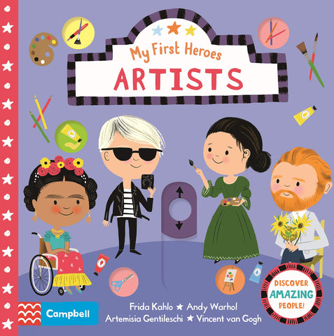 My First Heroes: Artists - Push, Pull & Slide