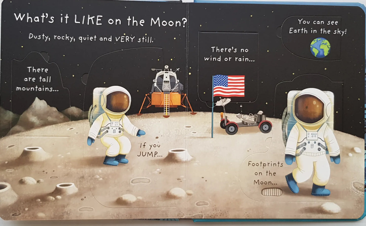 Usborne Lift-the-flap Very First Questions and Answers: What is the Moon?