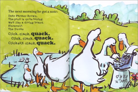 Click, Clack, Moo Cows That Type - Caldecott Honor Book