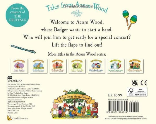 Badger's Band: Tales from Acorn Wood - Julia Donaldson