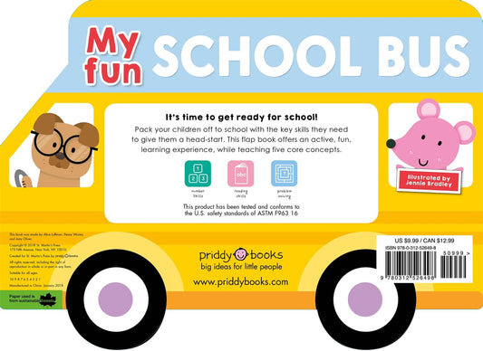 Priddy Books: My Fun School Bus (My Fun Flap Book)