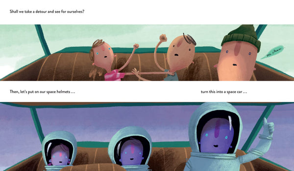 Meanwhile Back on Earth - Oliver Jeffers