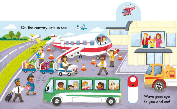 Busy Airport: Push, Pull & Slide