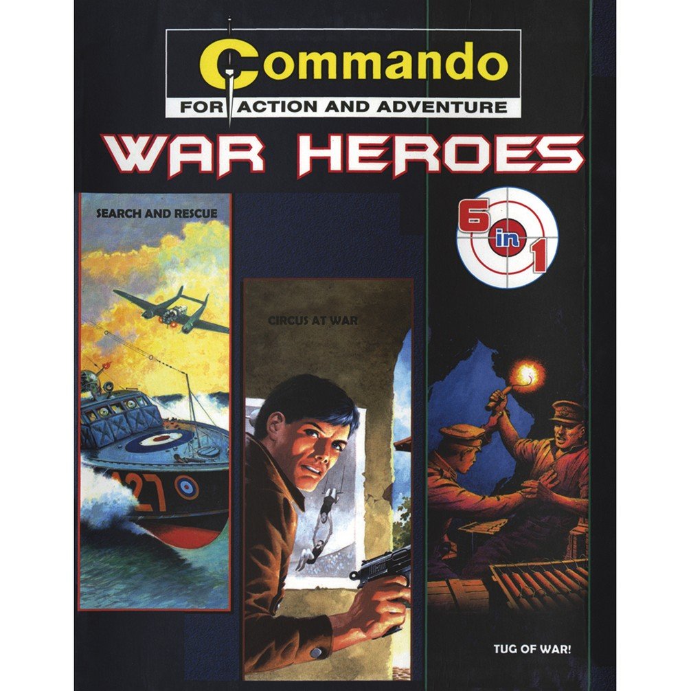 Commando - For Action and Adventure - WAR HEROES-6 IN 1 (Graphic Novel)