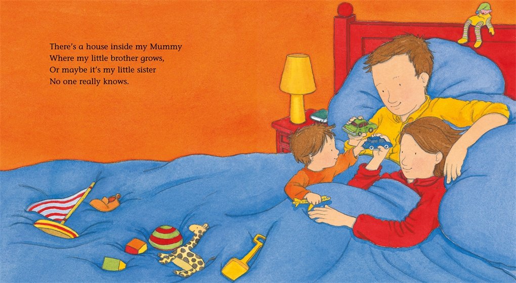 There's A House Inside My Mummy - Giles Andreae (Board Book)
