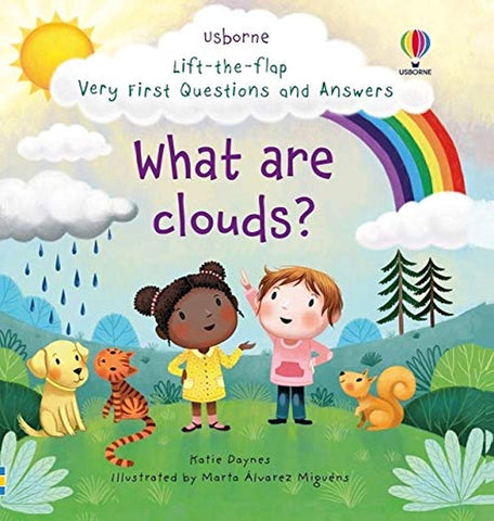 Usborne Lift-the-flap Very First Questions and Answers: What are Clouds?