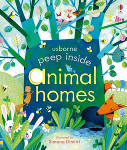 Usborne: Peep Inside Animal Homes