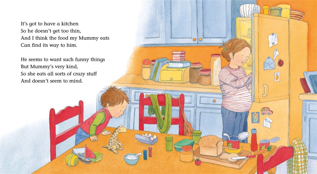 There's A House Inside My Mummy - Giles Andreae (Board Book)