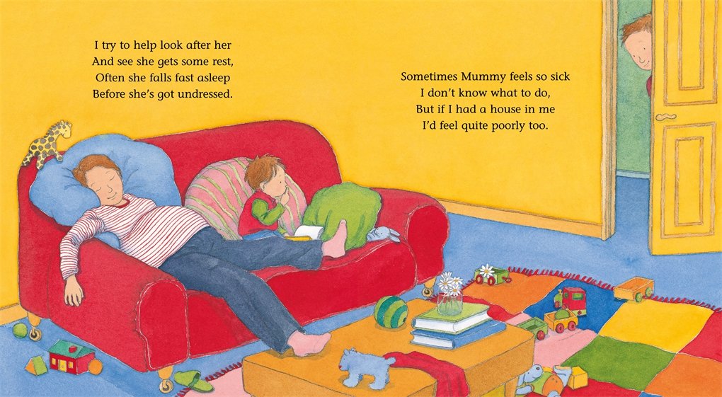There's A House Inside My Mummy - Giles Andreae (Board Book)