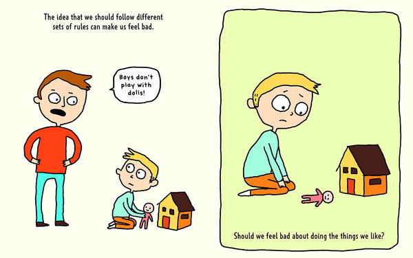 Pink, Blue, and You!: Questions for Kids about Gender Stereotypes