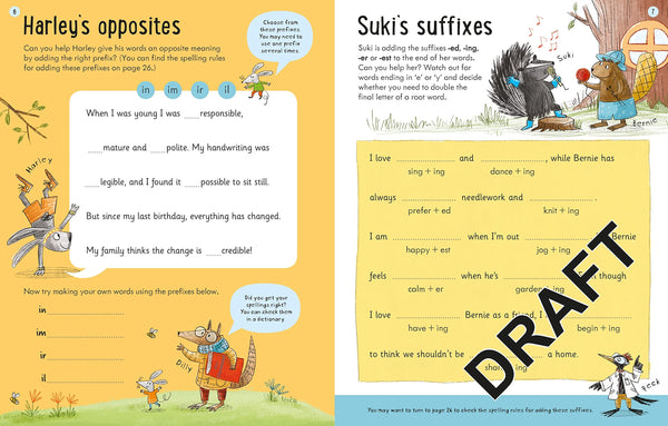 Usborne Workbooks Spelling 8-9
