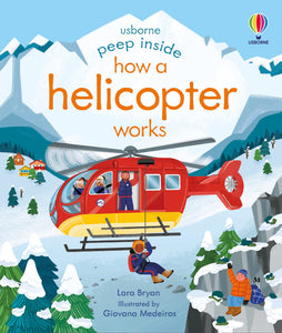 Usborne Peep Inside How a Helicopter Works