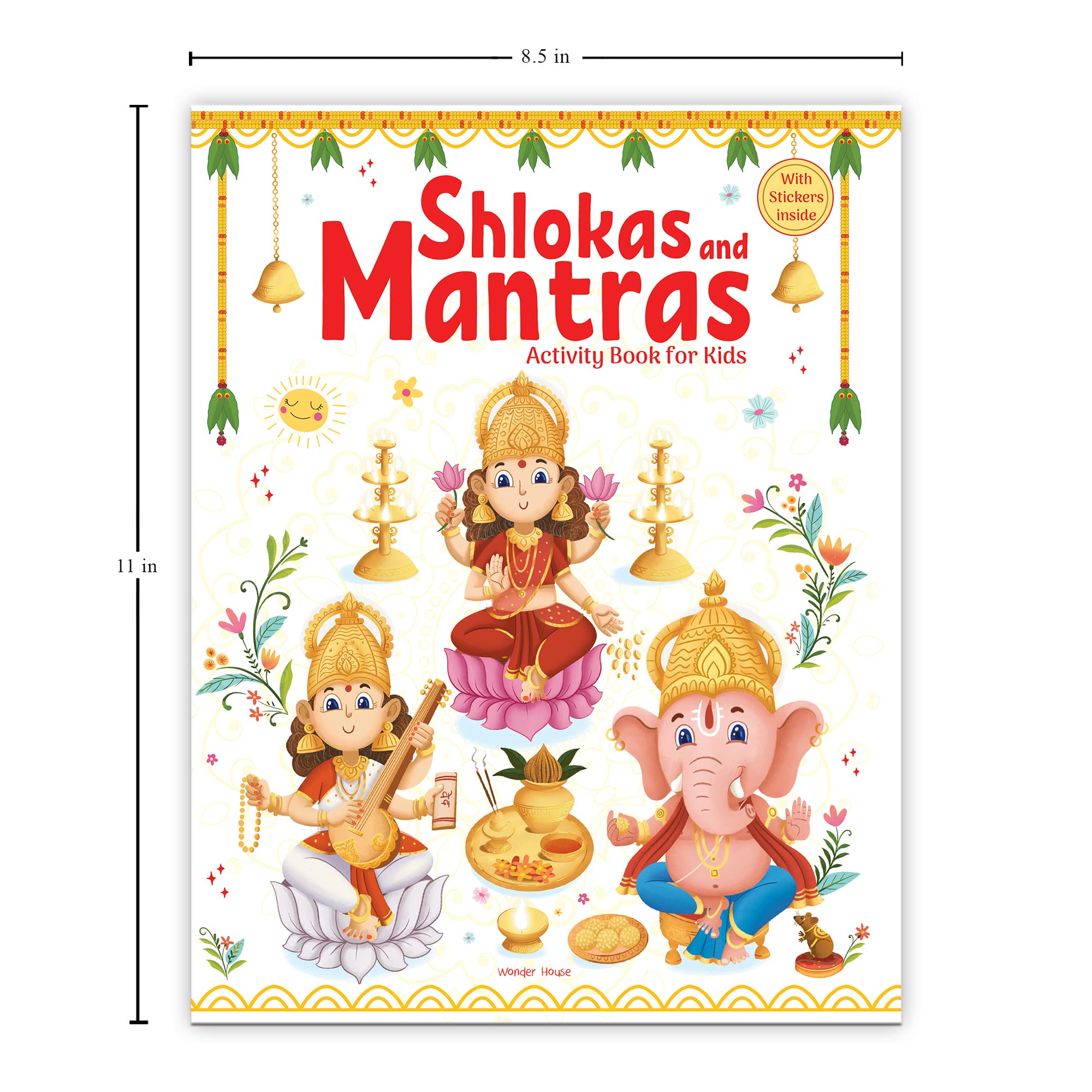 Shlokas and Mantras Activity Book For Kids