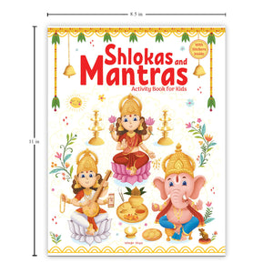 Shlokas and Mantras Activity Book For Kids