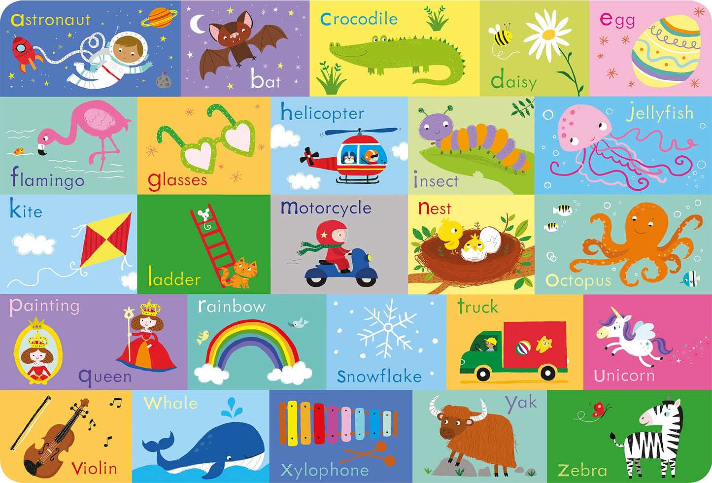 Book and Jigsaw Alphabet (Usborne Book and Jigsaw - 25 pc jigsaw)