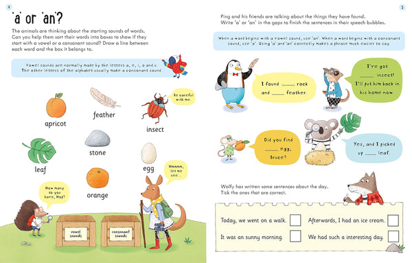 Usborne Workbooks Grammar and Punctuation 7-8