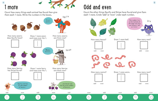 Usborne Workbooks: Adding 5-6
