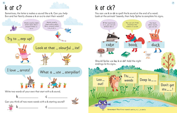 Usborne Workbooks Spelling 5-6