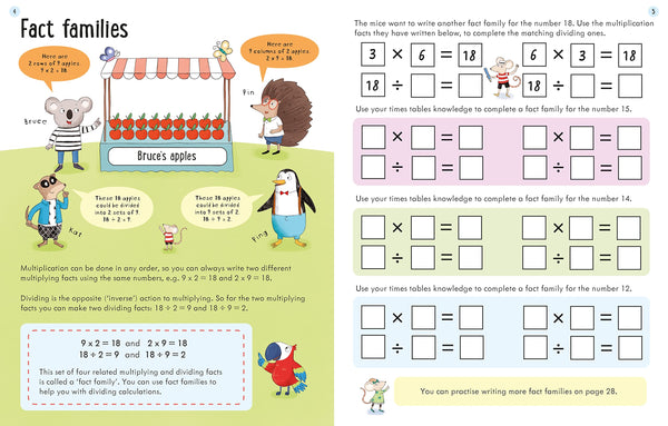 Usborne Workbooks Dividing 7-8