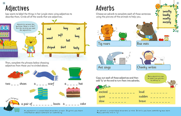 Usborne Workbooks Grammar and Punctuation 6-7