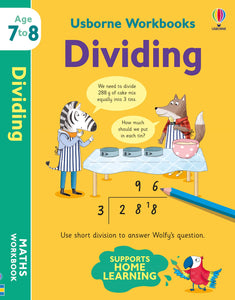 Usborne Workbooks Dividing 7-8