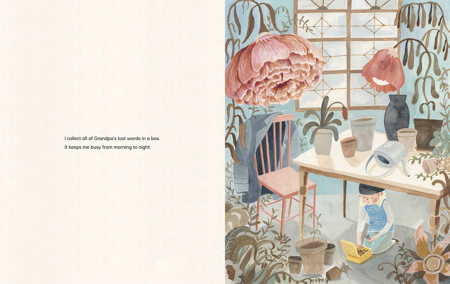 Coffee, Rabbit, Snowdrop, Lost