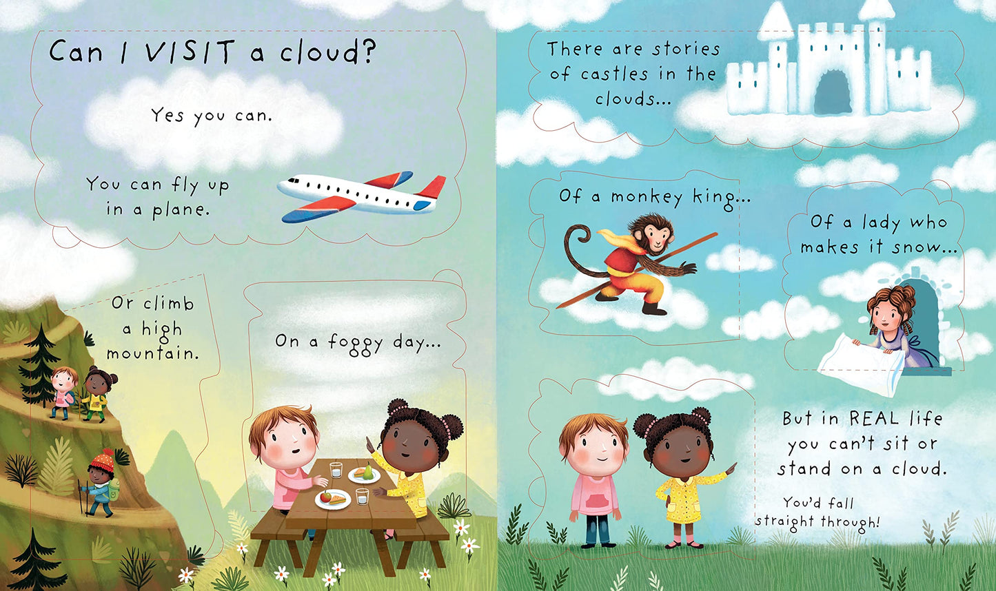 Usborne Lift-the-Flap Very First Questions and Answers: What are Clouds?