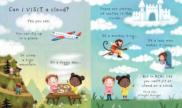 Usborne Lift-the-flap Very First Questions and Answers: What are Clouds?