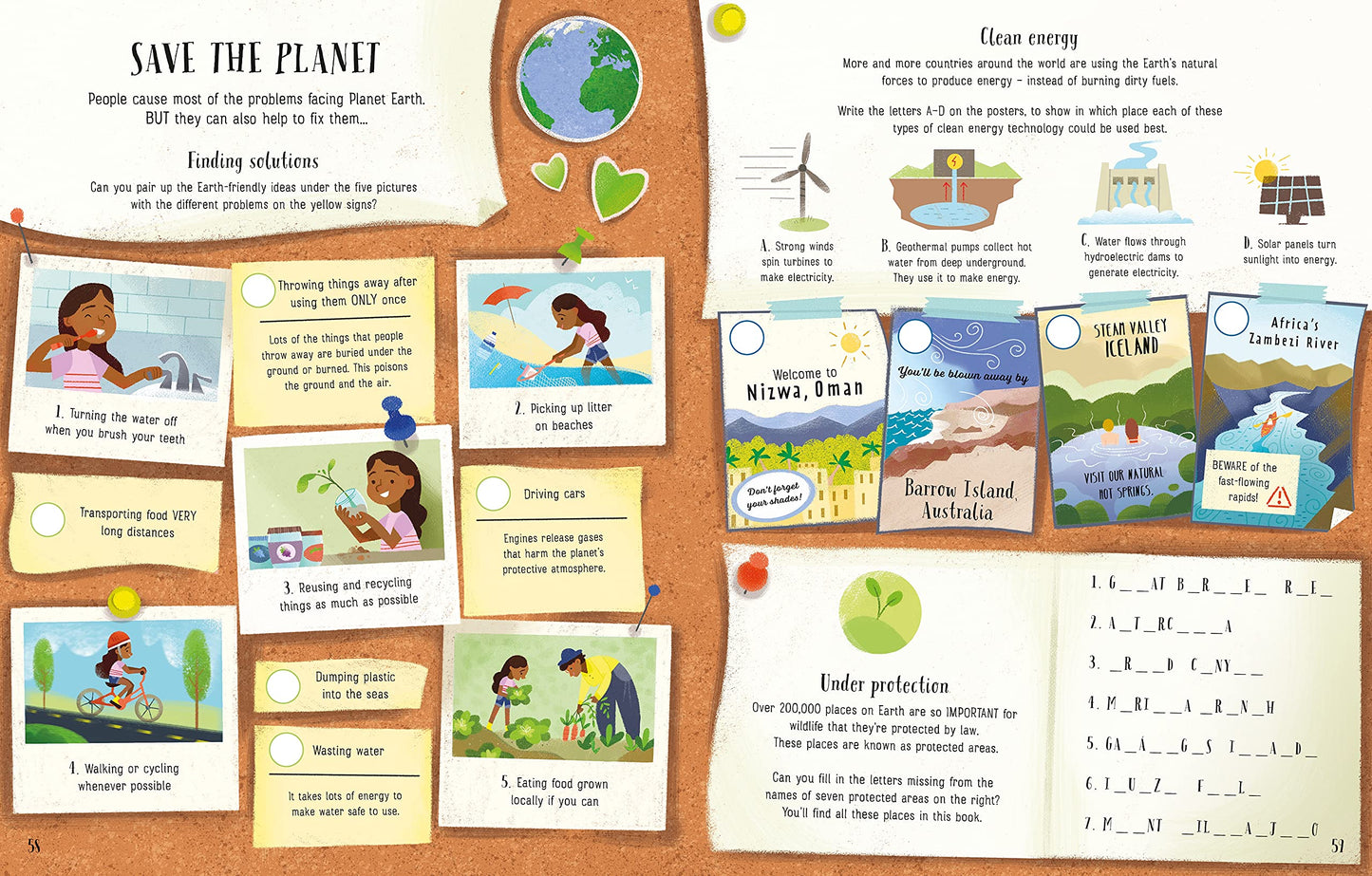 Usborne Planet Earth Activity Book