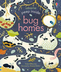 Usborne: Peep Inside Bug Homes