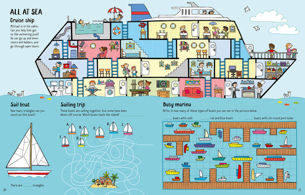 Usborne Travel Activity Book