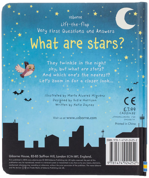 Usborne: Lift-the-flap Very First Questions and Answers: What are Stars?