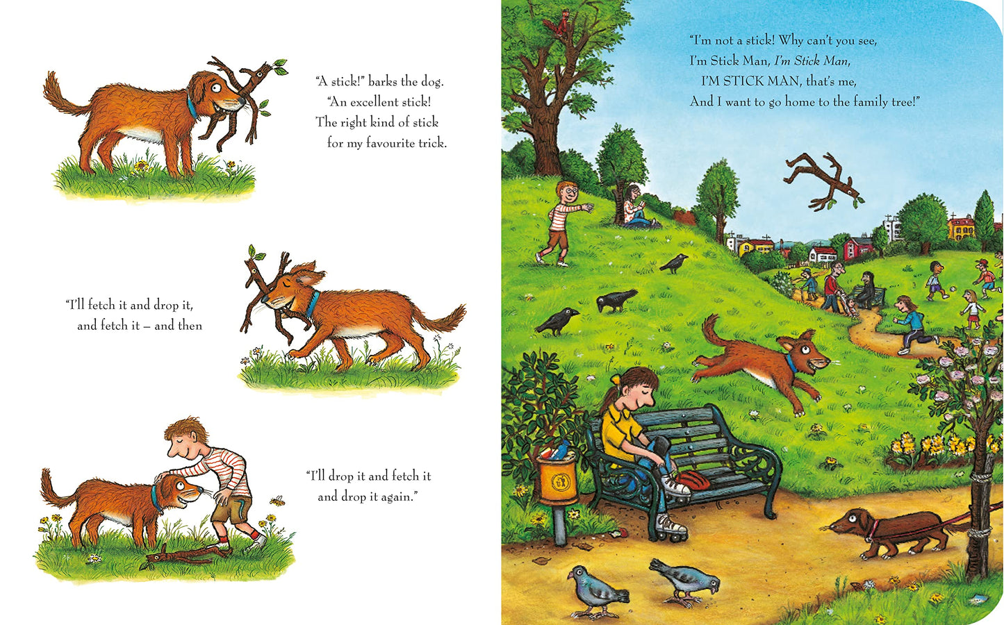 Stick Man - Julia Donaldson (Board Book)