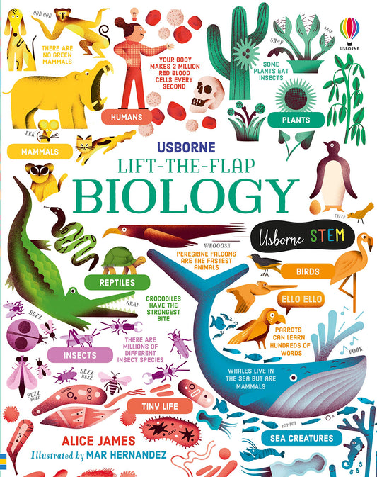 Usborne Lift-the-Flap Biology