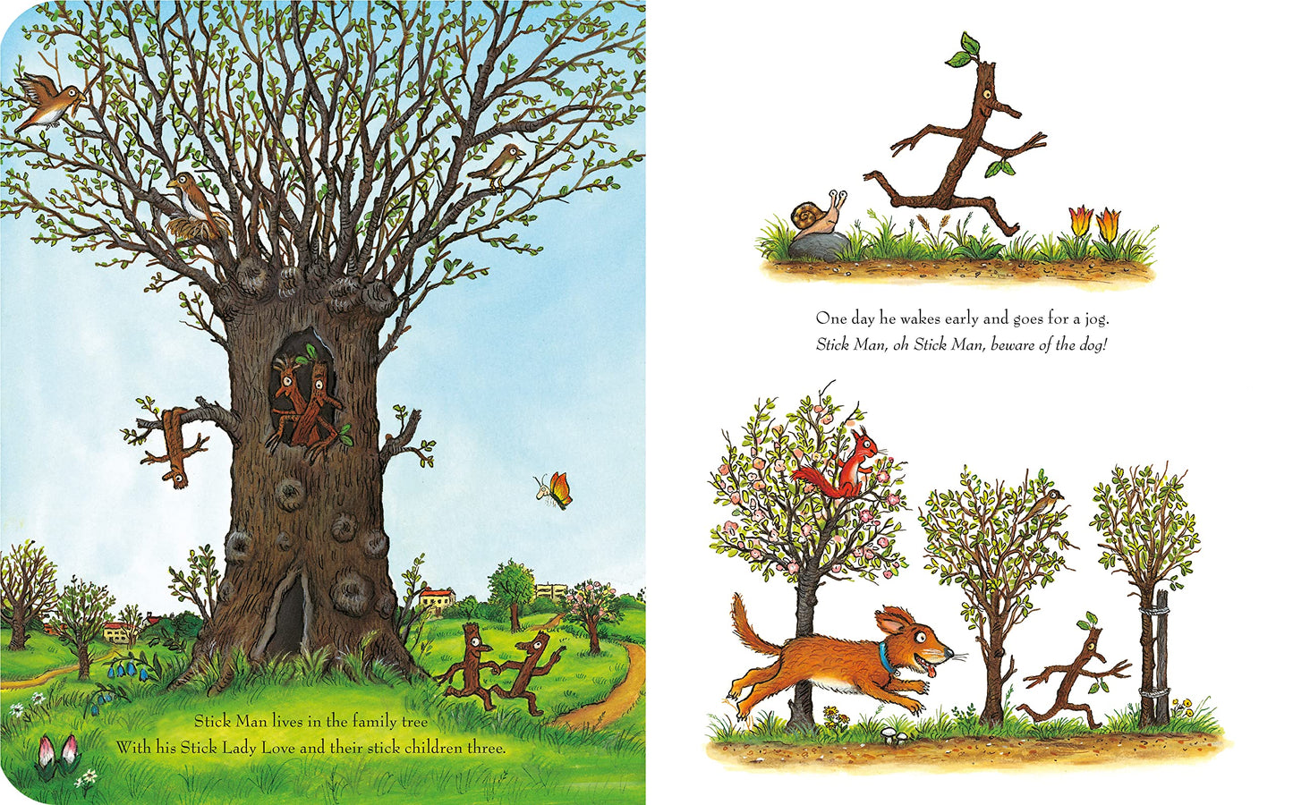 Stick Man - Julia Donaldson (Board Book)