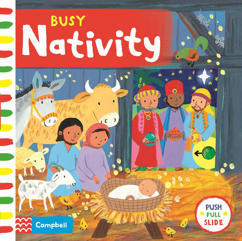 Busy Nativity: Push, Pull & Slide